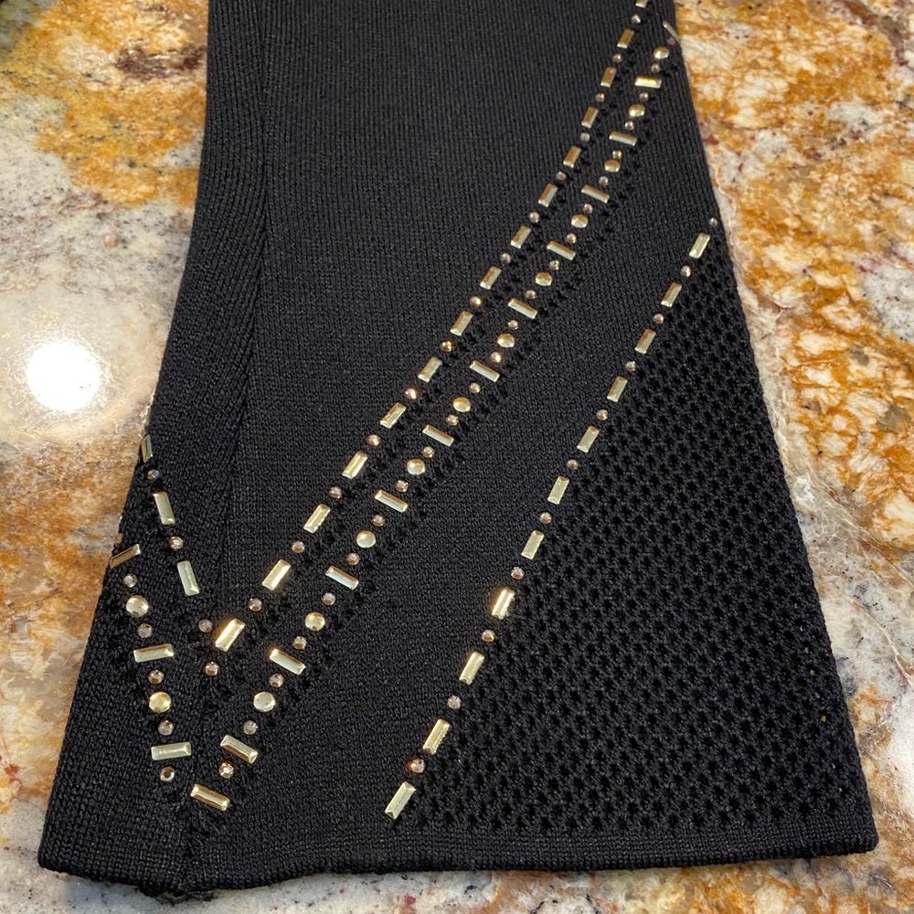 St. John Couture - Geometric Pointelle Jacquard Sweater - READ MEASUREMENTS - Picture 14 of 17